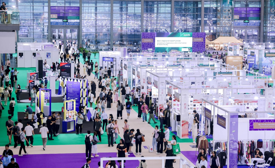 Intertextile Shenzhen 2026 textile exhibition booths with global fabric buyers & sustainable textile displays