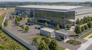 YKK factory rendering, YKK new factory India textile fastener production base Tamil Nadu