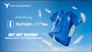 TechnoSport FeatherLite lightweight running jersey designed for India Satara Hill Half Marathon